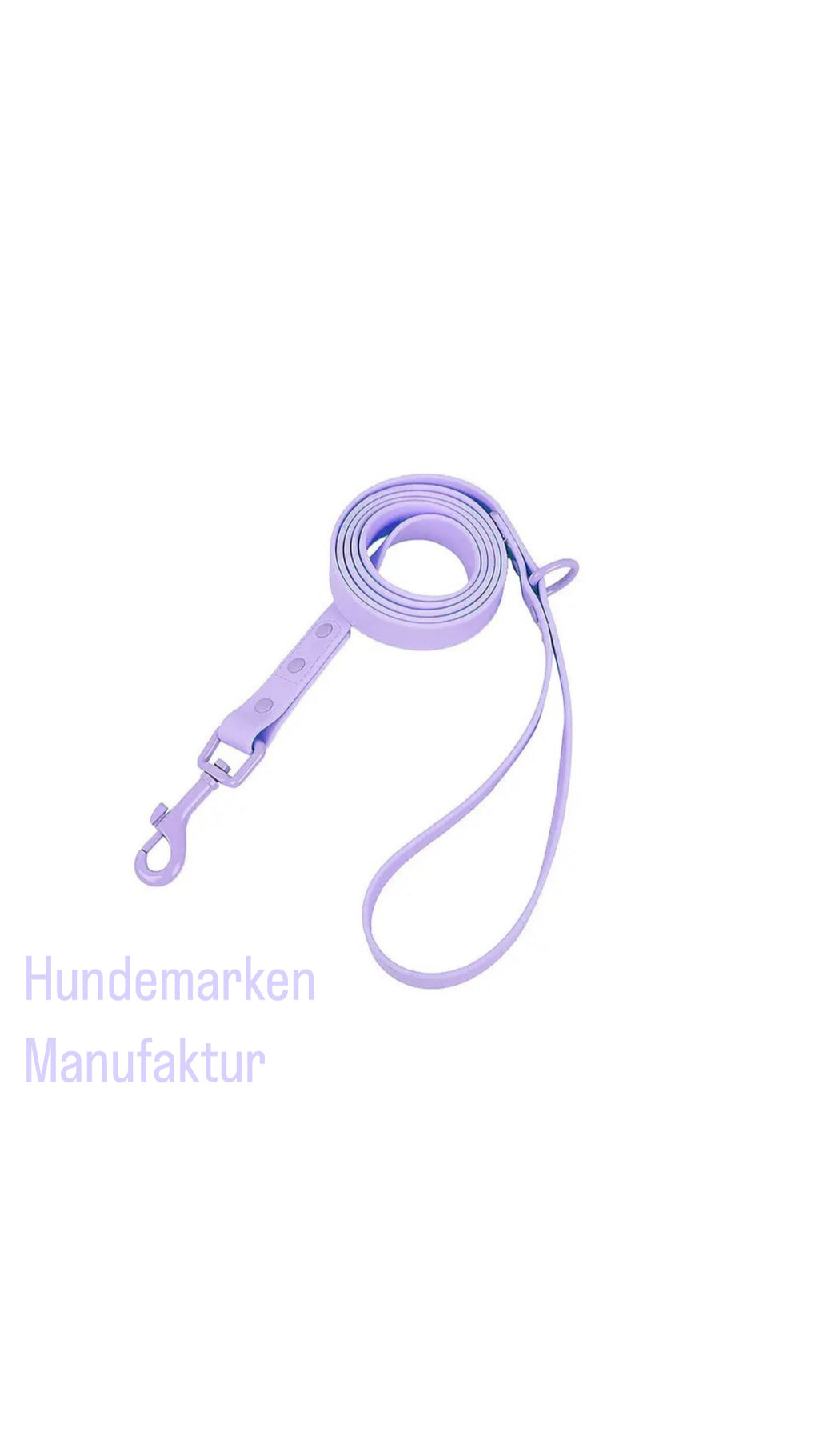 Pastell Halsbänder und Leinen mit Wunschgravur