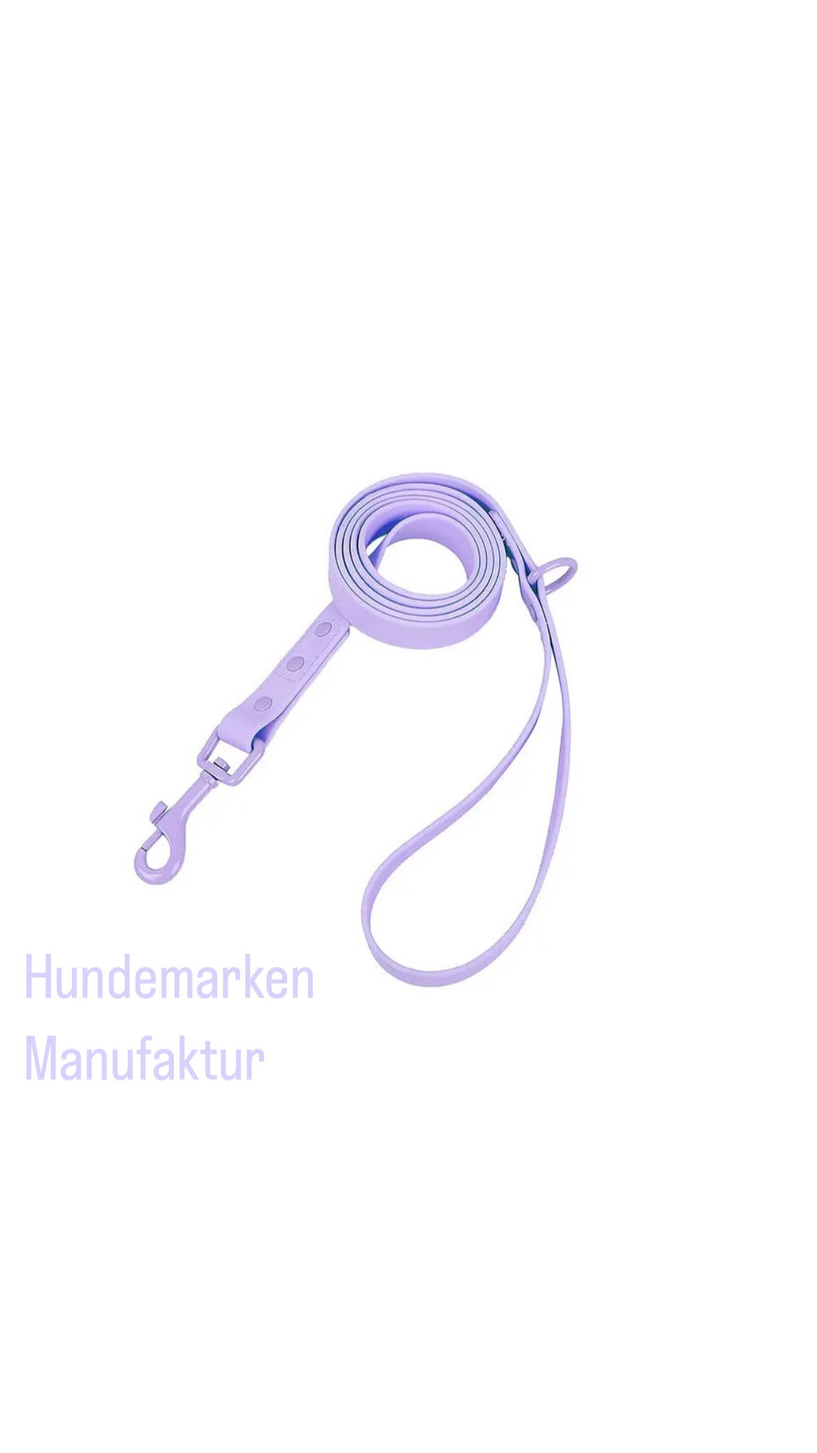 Pastell Halsbänder und Leinen mit Wunschgravur