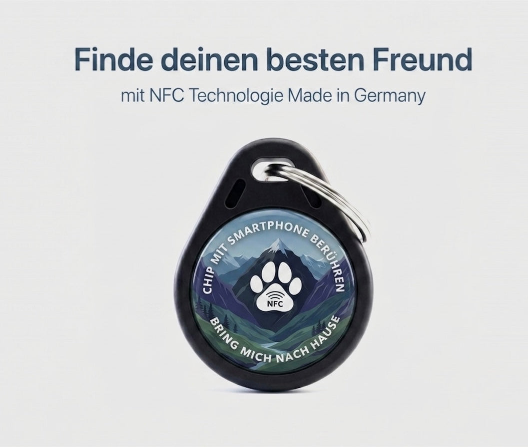 NFC-Hundemarke Pro 2 Bergfinder Edition