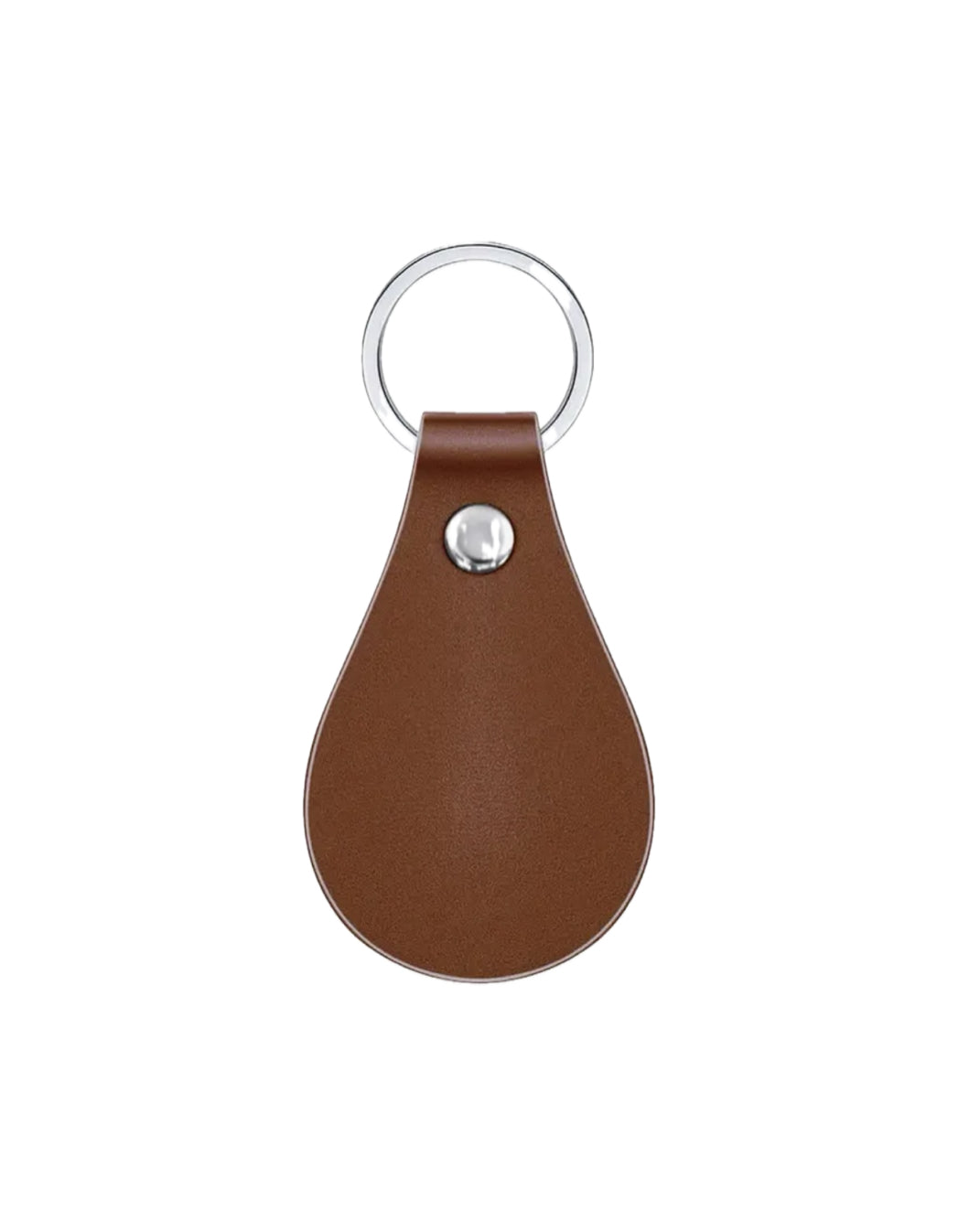 Leather Dog Tag Brown