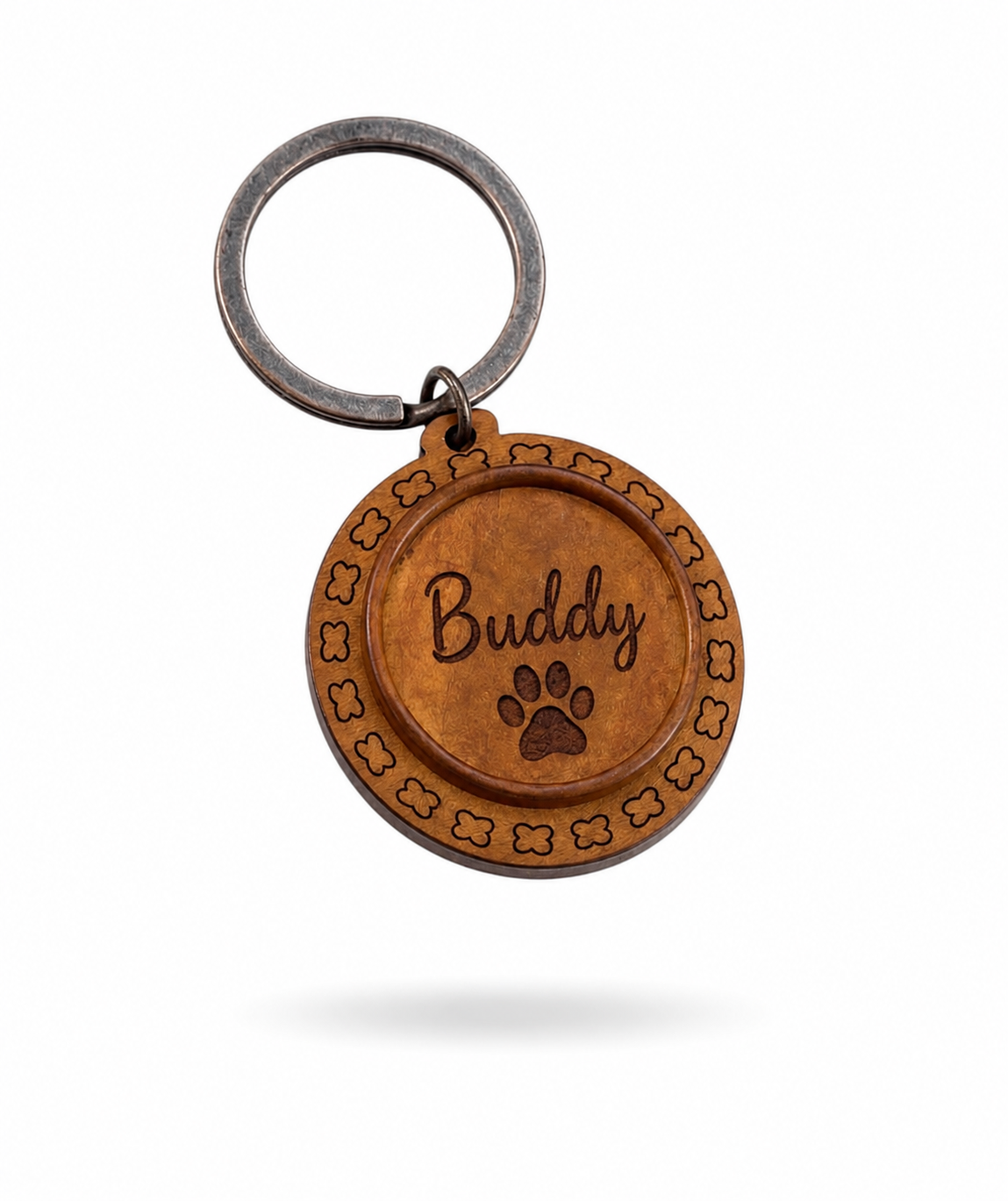 Dog tag wood