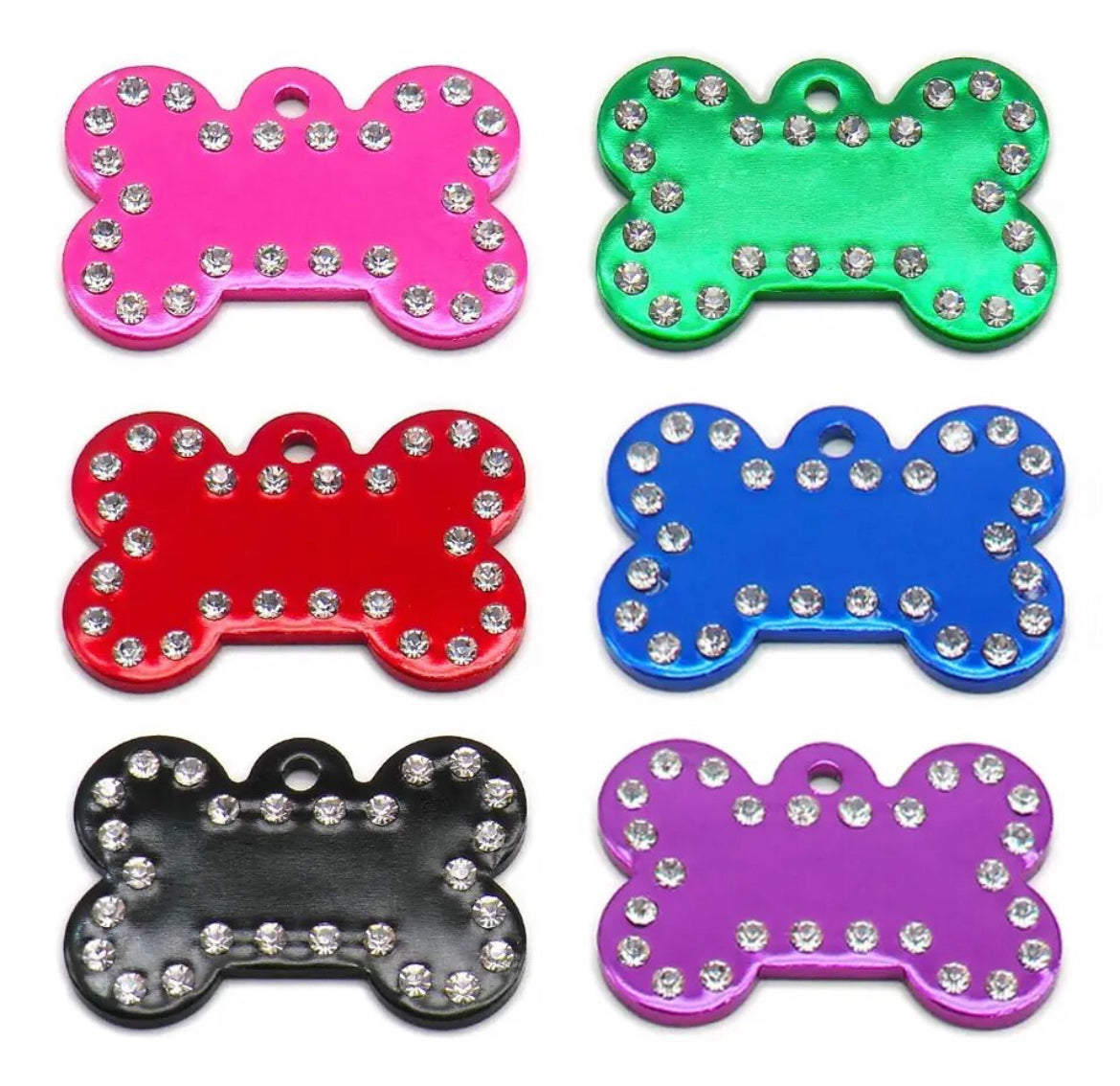 Strass Hundemarke Live Personalisieren Hundemarke