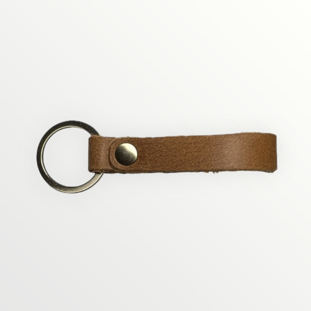 keychain made of genuine leather