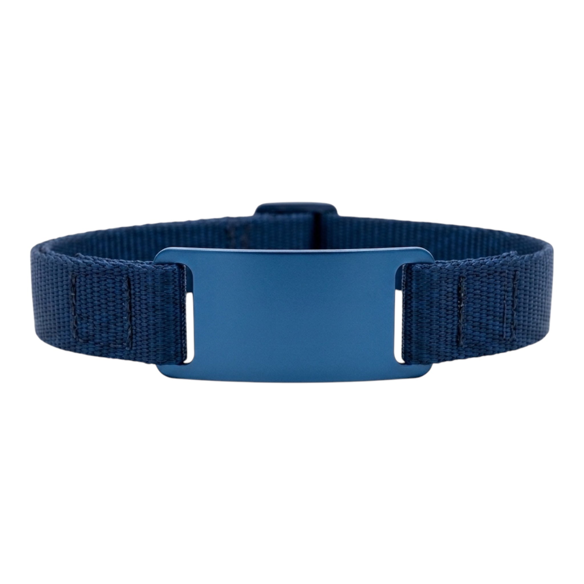 Halsband Marke Aluminium in 10 Farben -